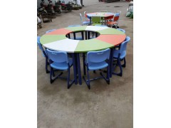 廠家定制可拼接菱形會議鋼木學生多功能課桌椅自由組合