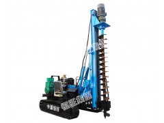 HZQ-300L氣動兩用螺旋打樁機履帶光伏打樁機恒旺廠家直銷
