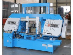 方立柱線軌GB4270魯班鋸業(yè)臥式金屬帶鋸床