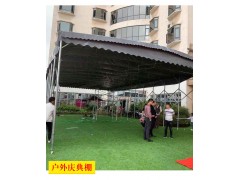 全國安裝大排檔帳篷推拉雨棚 推拉活動雨棚倉庫停車藍球