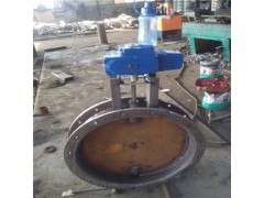 電動法蘭風閥 煙氣手動調節閥 通風管道氣動圓風門