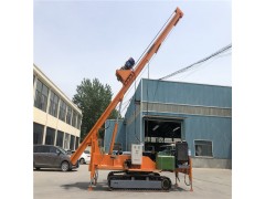 供應18米長螺旋樁機 履帶注漿cfj樁機 地基長螺旋鉆孔機