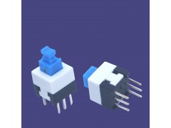 7x7自鎖開關系列開關 雙排六腳復位開關 直插按鍵開關