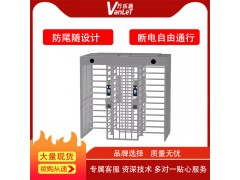 青島工地實名制考勤全高轉閘***刷臉出入口通道學校刷卡全高轉閘