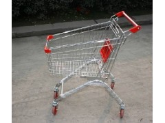 供應石家莊北國超市購物車，晉州超市貨架設備，河北手推車