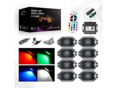 Topcity光電一號一拖八RGBW底盤燈巖石燈氛圍燈搖滾燈