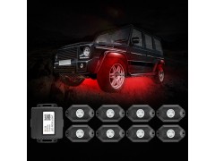 Topcity光電一號一拖八RGB底盤燈巖石燈氛圍燈搖滾燈