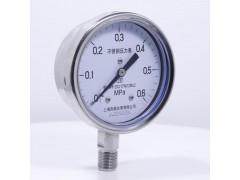 批發 Y-100B-F徑向直接安裝式 不銹鋼徑向壓力表