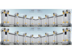 河北伸縮門廠家，滄州伸縮門安裝，任丘伸縮門生產廠家