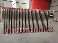 電動伸縮門生產廠家，任丘德譽門窗廠