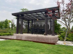 鋁合金廊架河北任丘廠家，鋁合金葡萄架河北任丘廠家