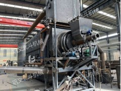 旋轉式秸稈碳化設備環保型豆稈節能炭化設備