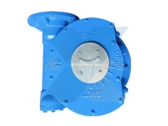 D343H-16C-DN1200蝶閥手動渦輪頭,二級蝸輪箱