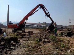 南京EX450挖掘機打樁臂改裝售后保障