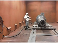 集成化設(shè)計(jì)無基礎(chǔ)噴砂房涂裝前處理設(shè)備