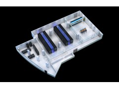 煙臺(tái)三維機(jī)房效果圖設(shè)計(jì)|鋼結(jié)構(gòu)廠房|景觀綠化效果圖制作